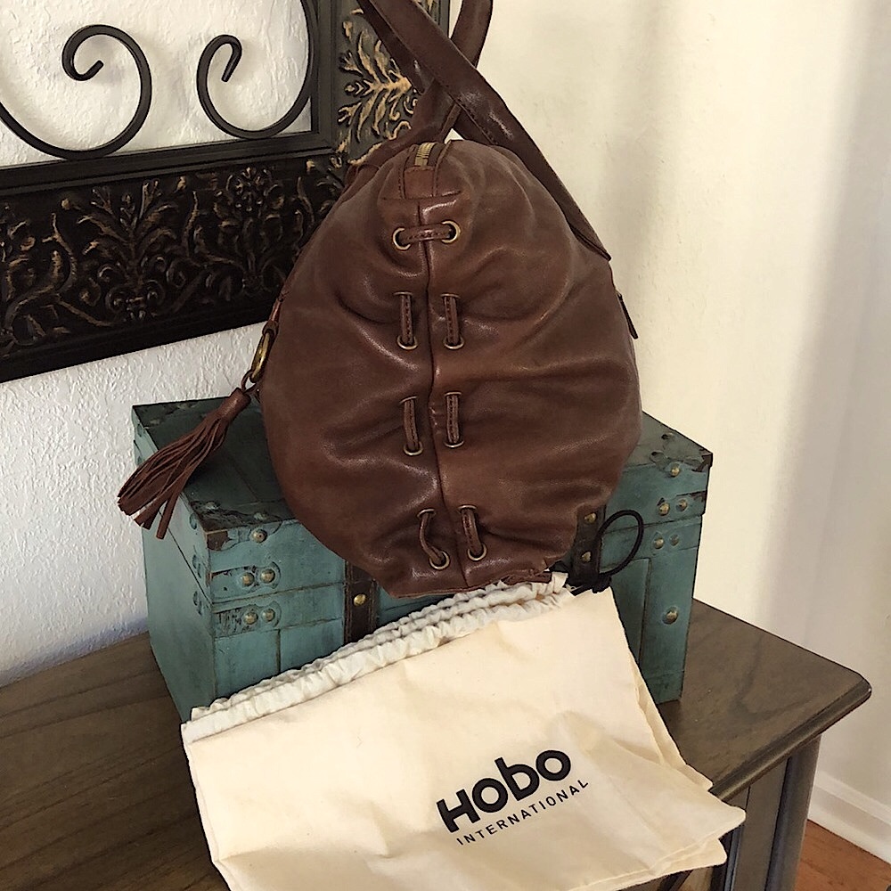 HOBO Lamb Leather Satchel - Picture 5 of 11